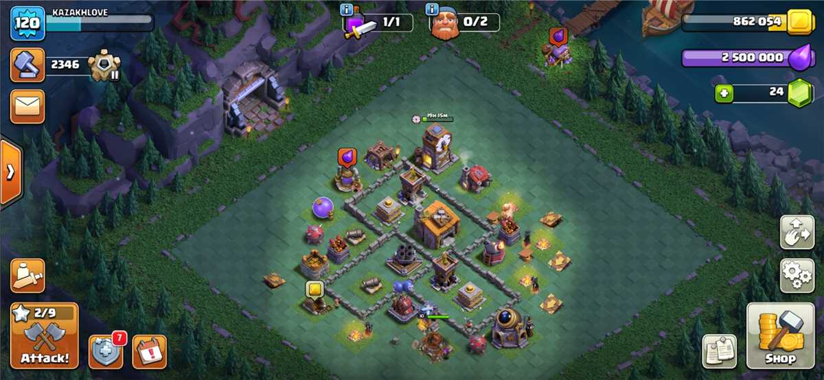 Venda de conta de jogo Clash of Clans