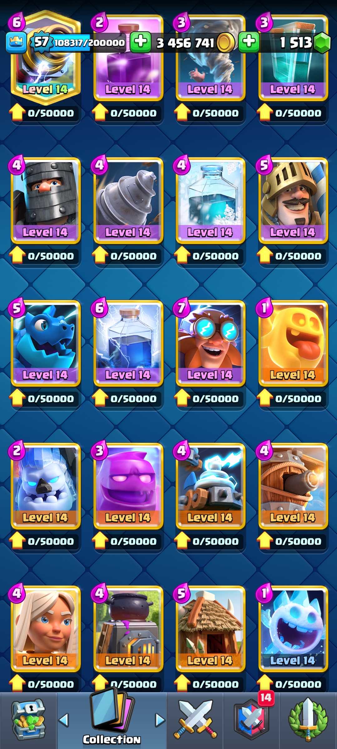 Game account sale Clash Royale