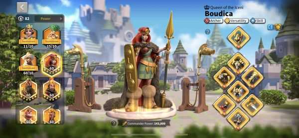 Game account sale Rise Of Kingdoms