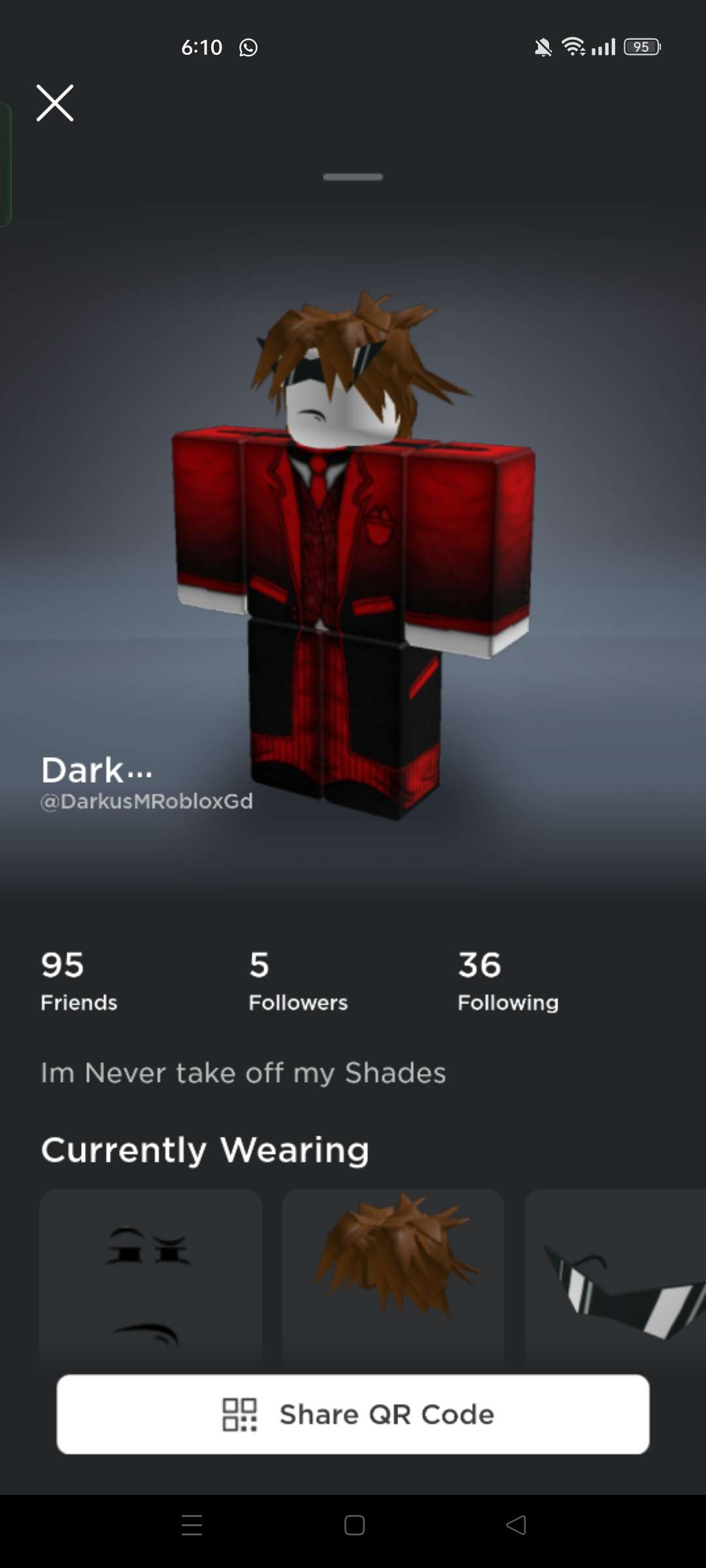 Game account sale Roblox