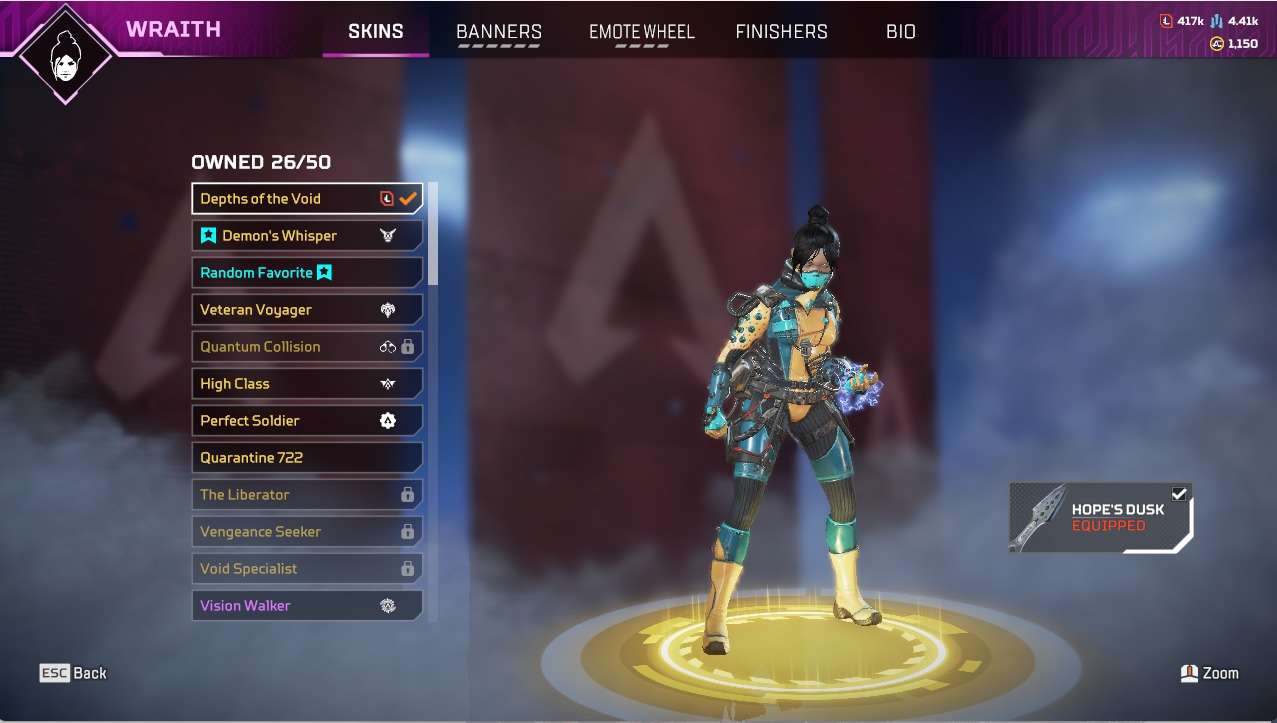 Game account sale Apex Legends