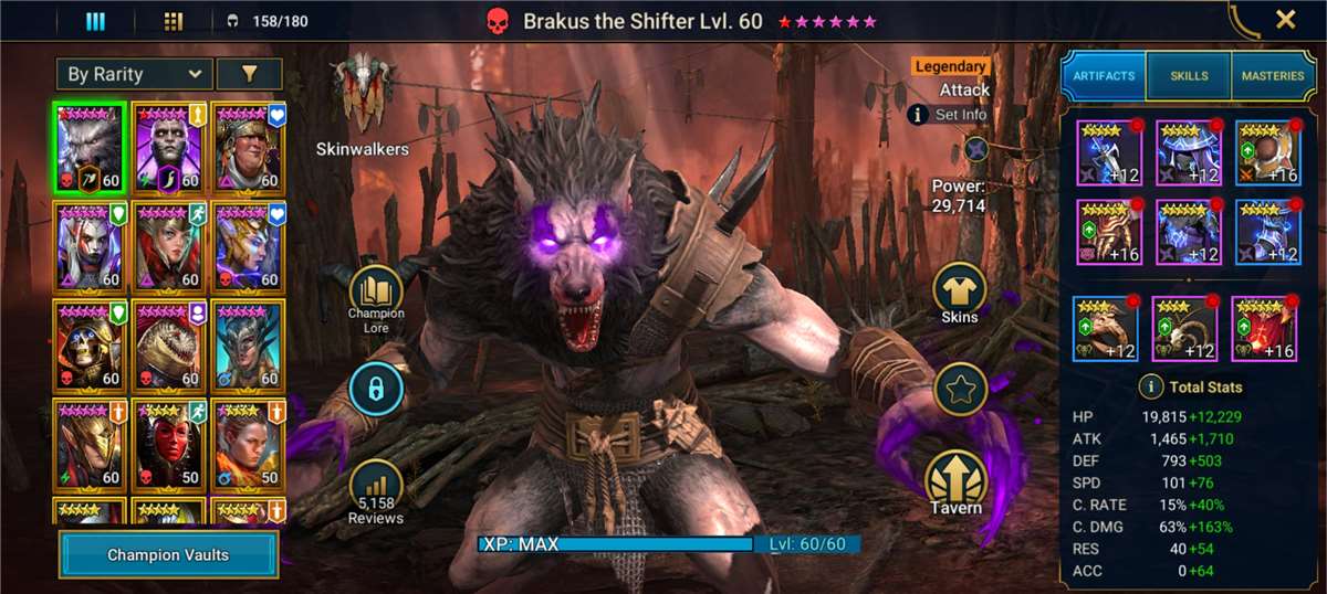 Penjualan akun permainan Raid Shadow Legends