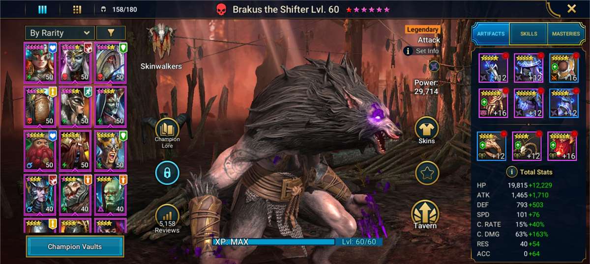 Penjualan akun permainan Raid Shadow Legends