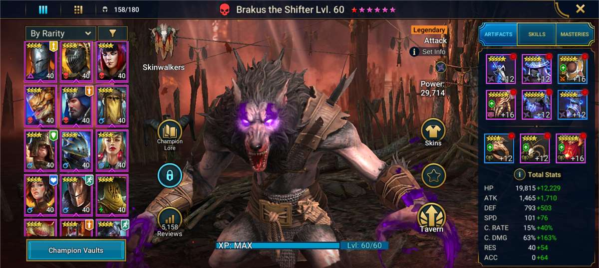 Penjualan akun permainan Raid Shadow Legends