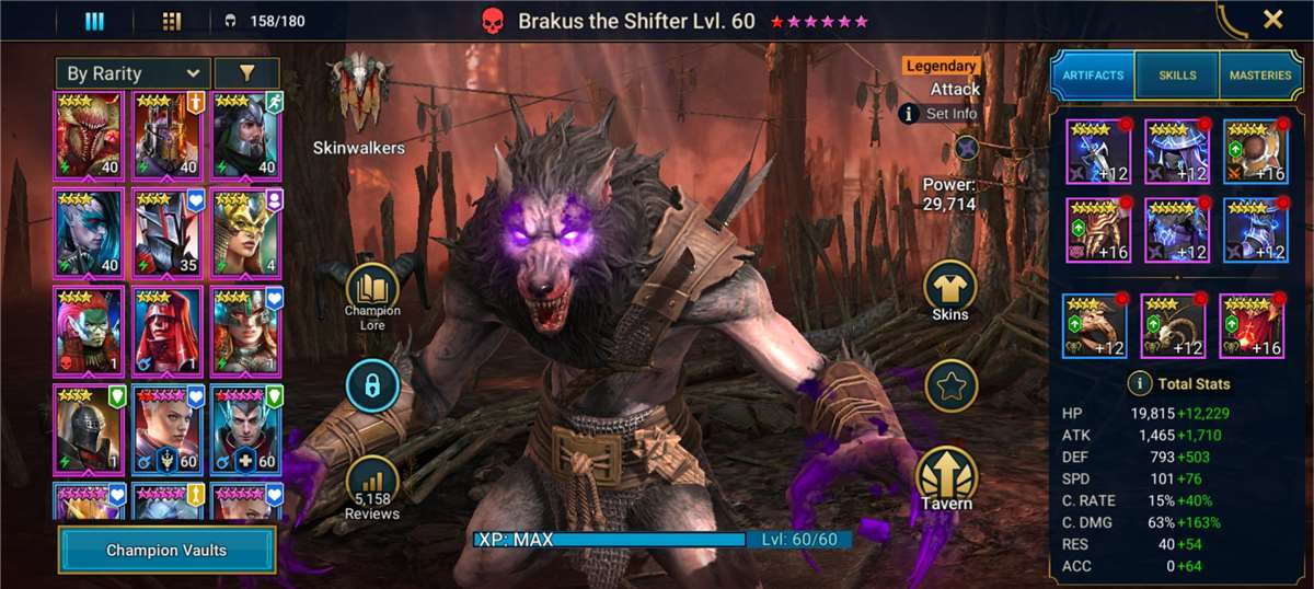 Penjualan akun permainan Raid Shadow Legends