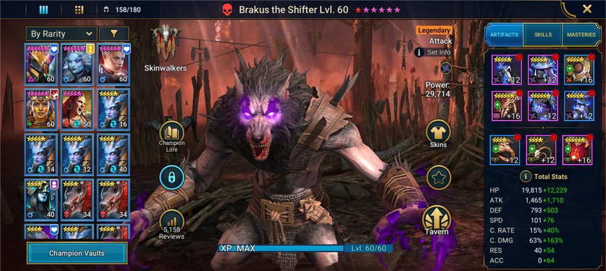 Penjualan akun permainan Raid Shadow Legends