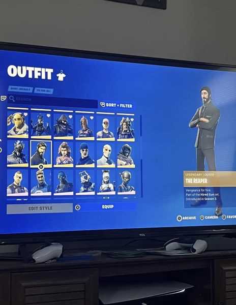 Venda de conta de jogo Fortnite