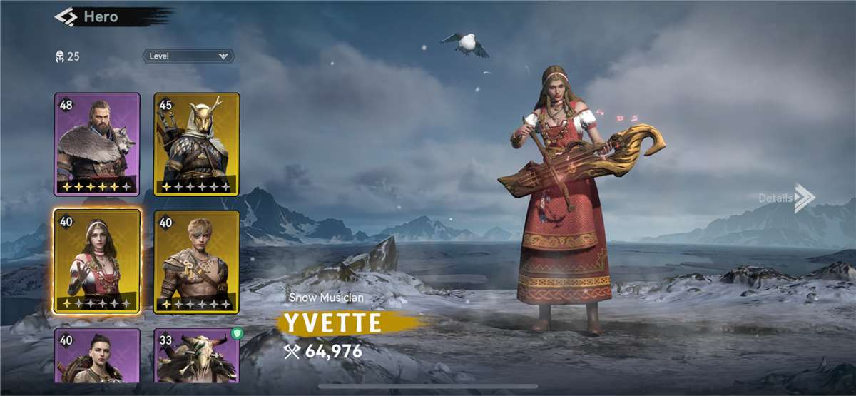 Game account sale Viking Rise