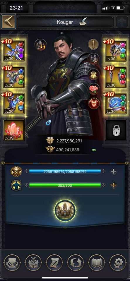 Game account sale Clash of Kings