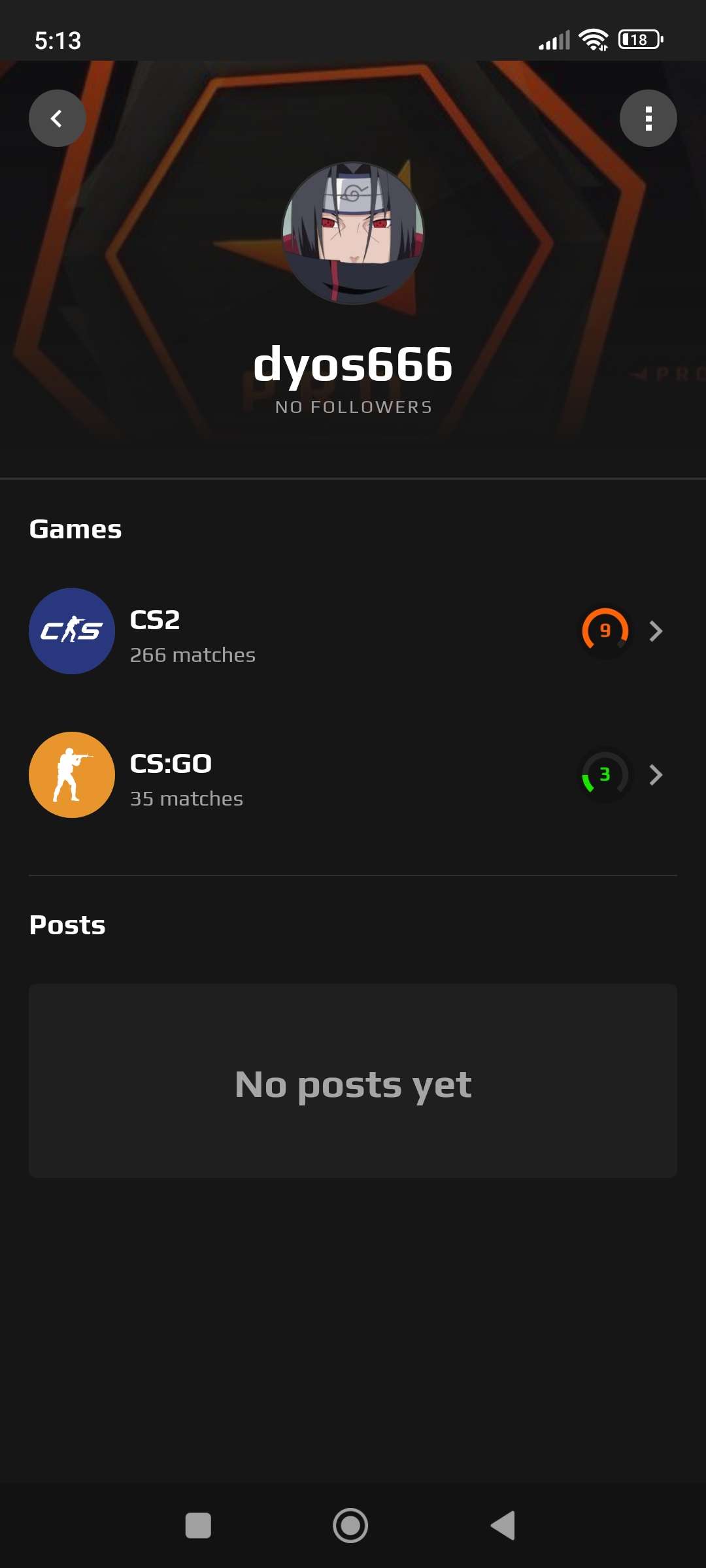 Game account sale CS GO & CS2