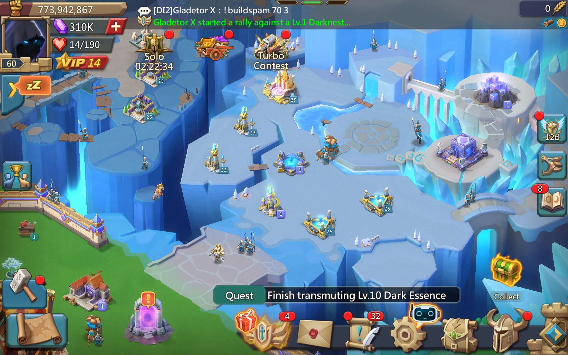 Game account sale Lords Mobile