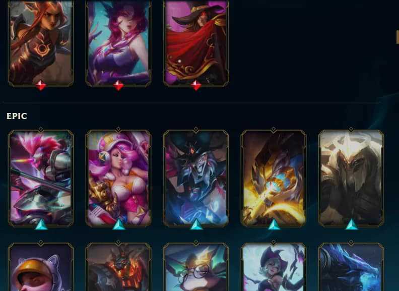 Game account sale League of Legends