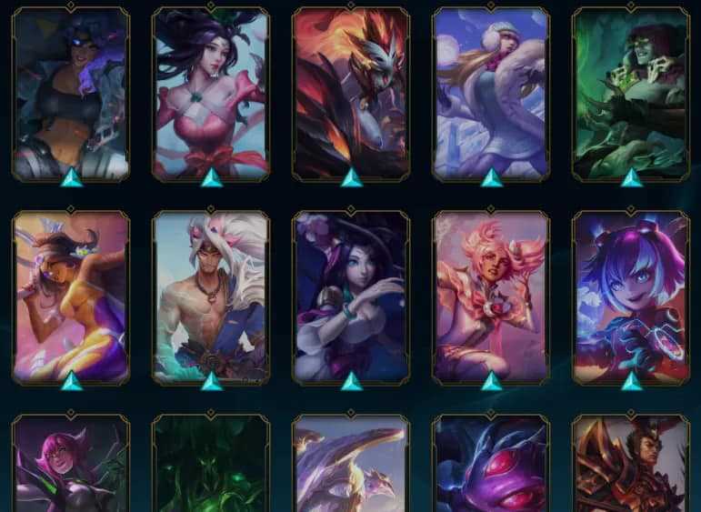 Game account sale League of Legends