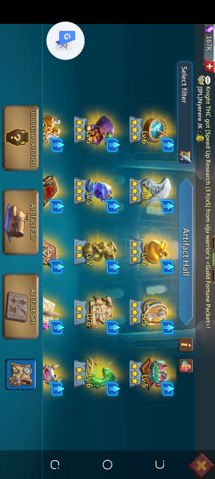 Game account sale Lords Mobile