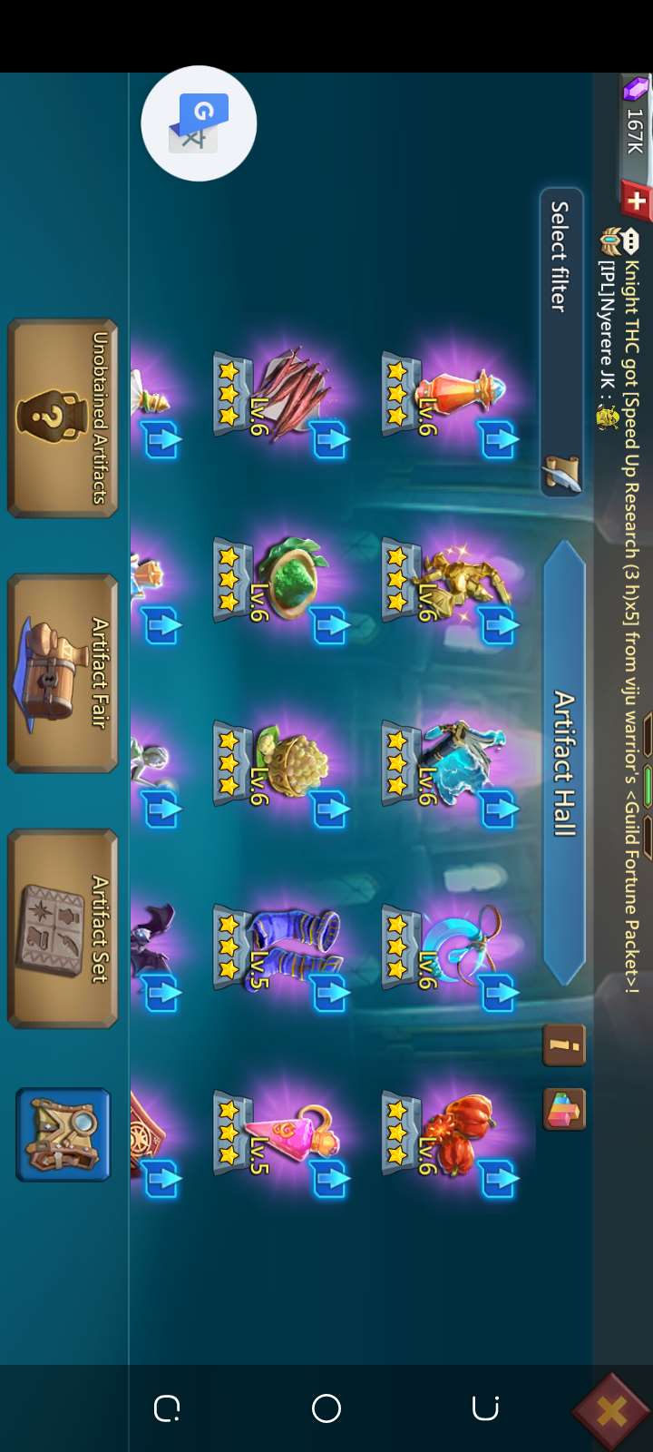 Game account sale Lords Mobile