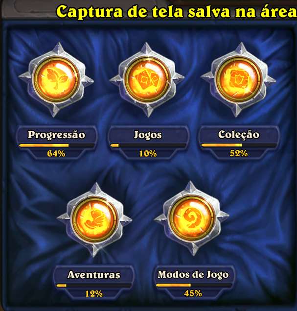 Venda de conta de jogo Hearthstone