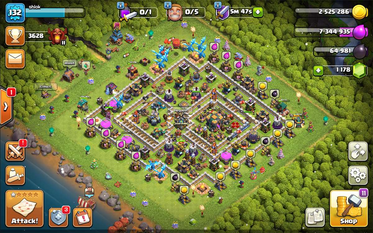 Game account sale Clash of Clans