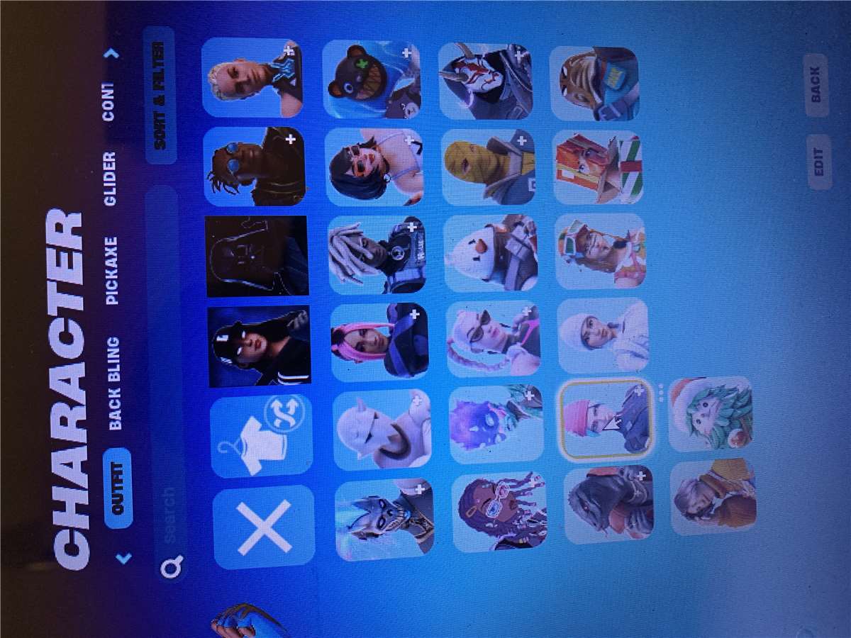 Game account sale Fortnite