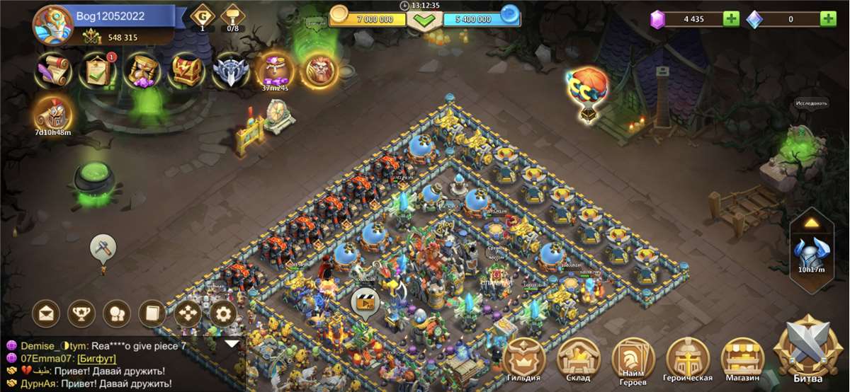 Penjualan akun permainan Castle Clash