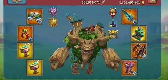 Game account sale Lords Mobile