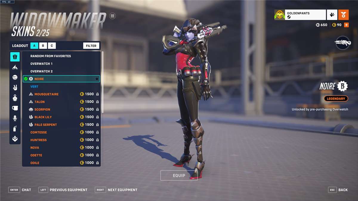 Game account sale Overwatch