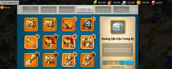 Game account sale Rise Of Kingdoms