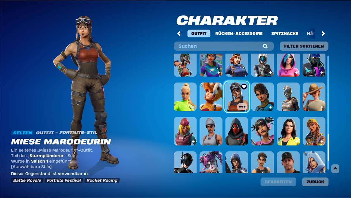 Game account sale Fortnite