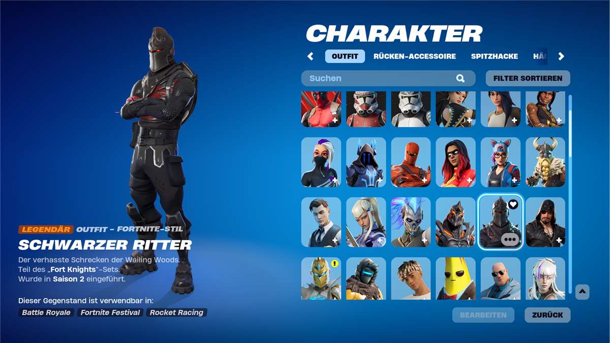 Game account sale Fortnite