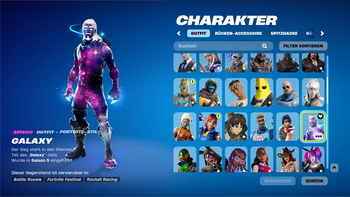 Game account sale Fortnite