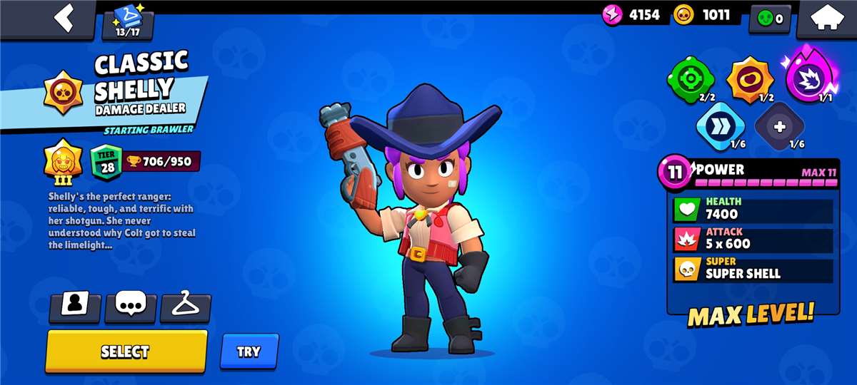 Game account sale Brawl Stars