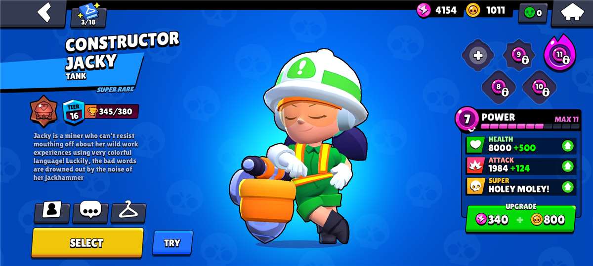 Game account sale Brawl Stars