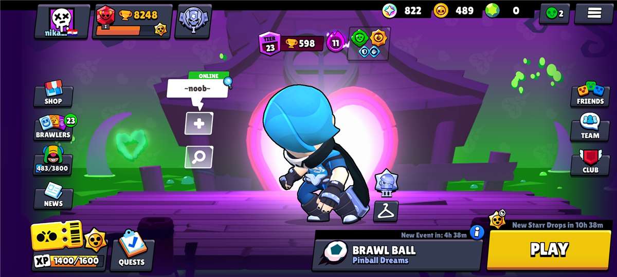 Game account sale Brawl Stars