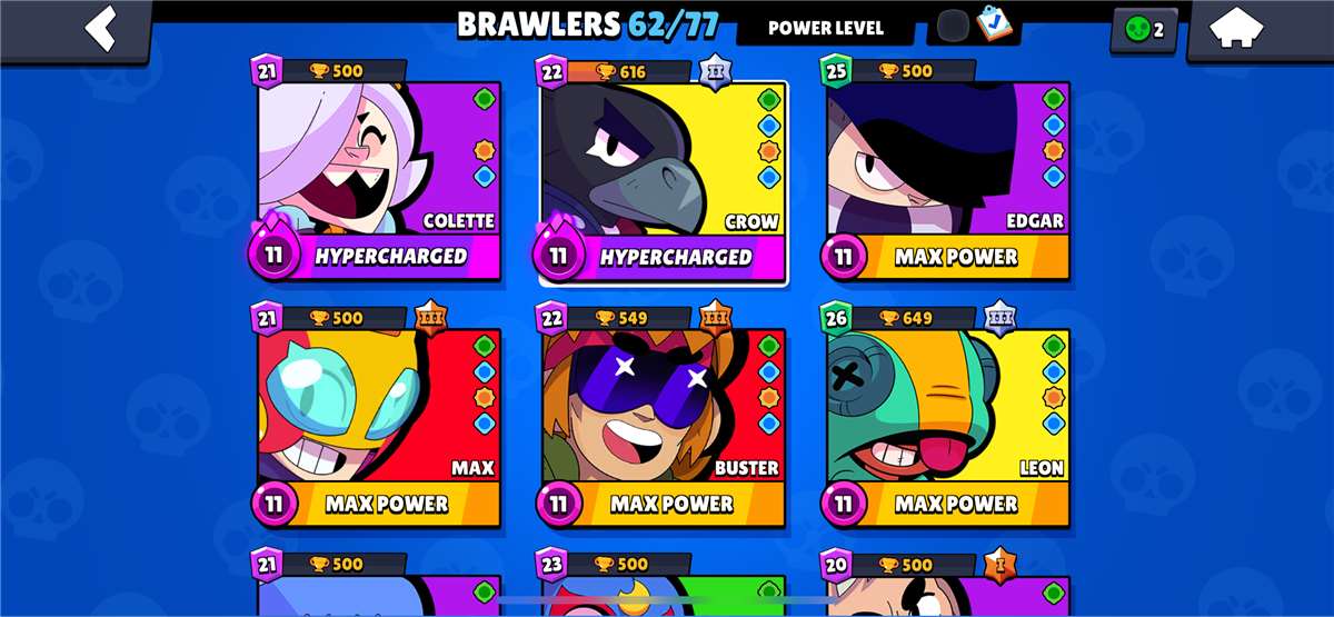 Game account sale Brawl Stars