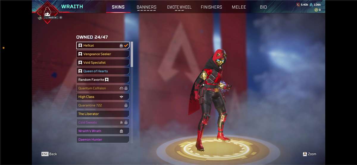 Game account sale Apex Legends