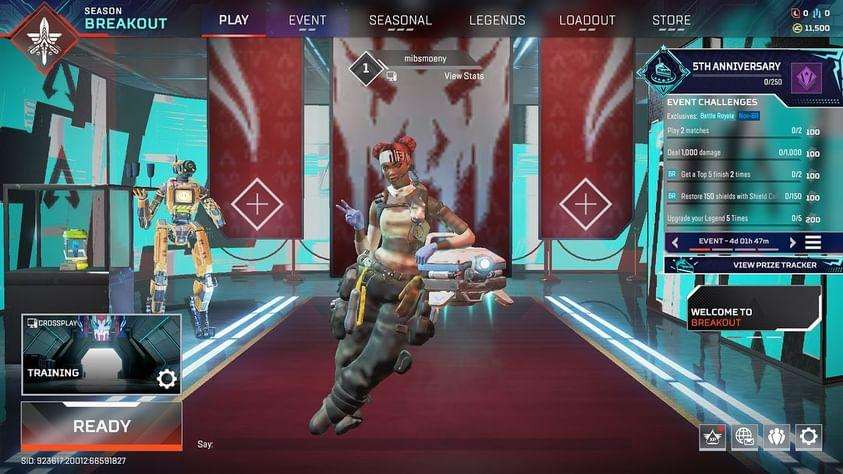 Game account sale Apex Legends