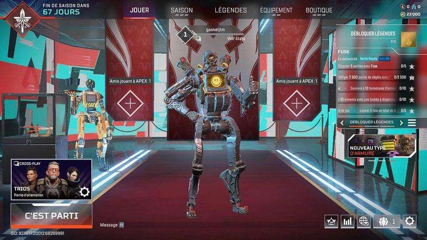 Game account sale Apex Legends