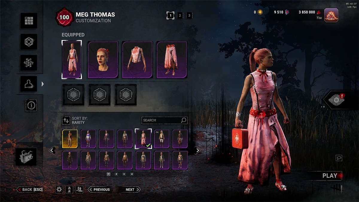 Game account sale Dead by Daylight