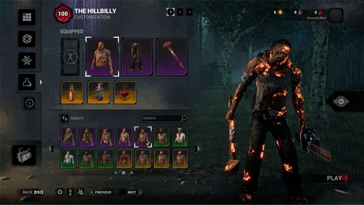 Game account sale Dead by Daylight