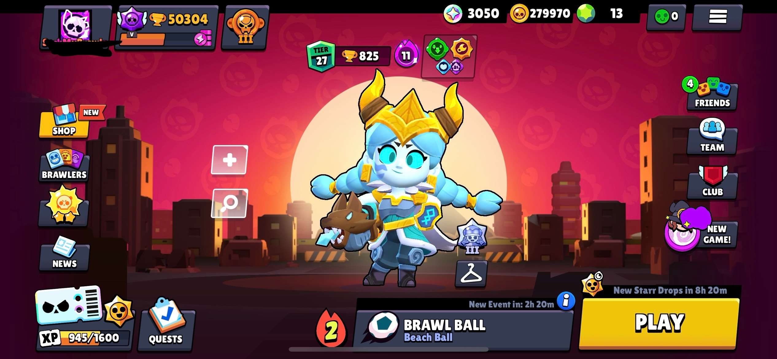 Game account sale Brawl Stars