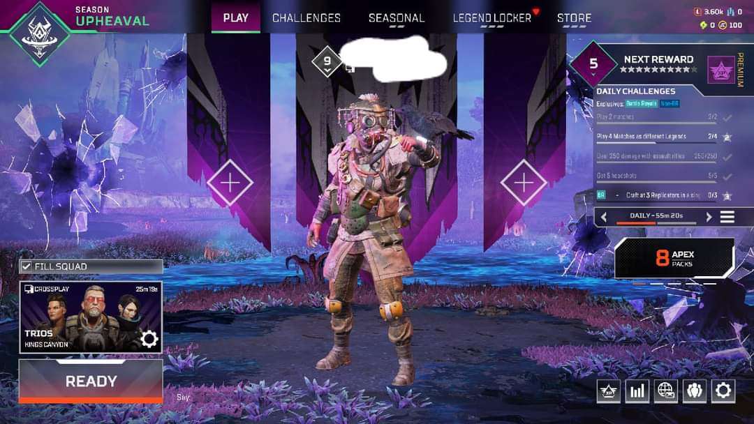 Game account sale Apex Legends