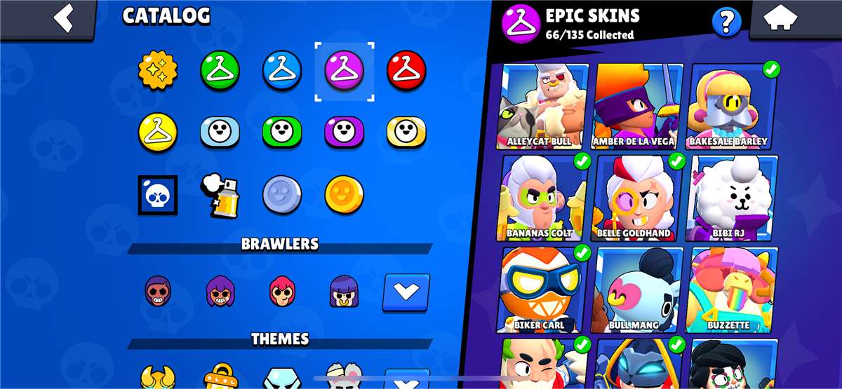 Game account sale Brawl Stars