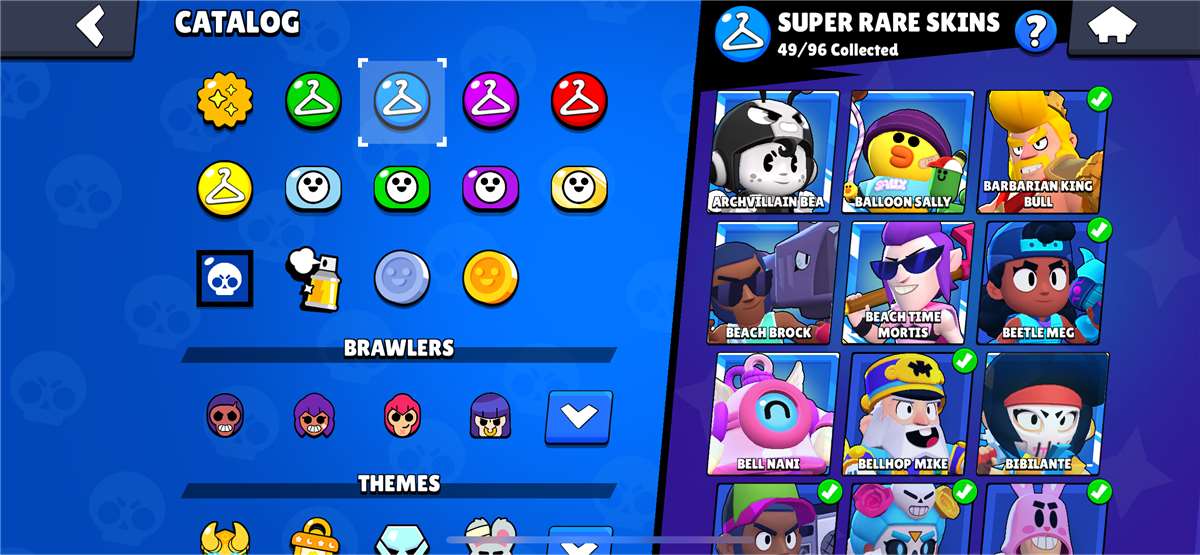 Game account sale Brawl Stars