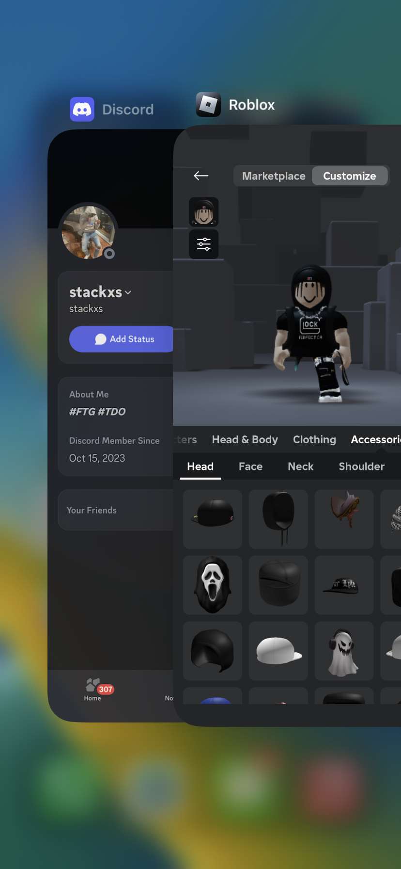 Game account sale Roblox