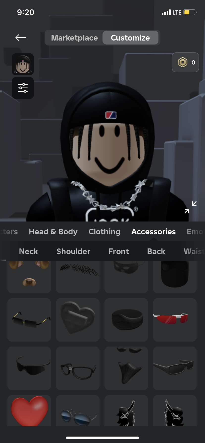 Game account sale Roblox