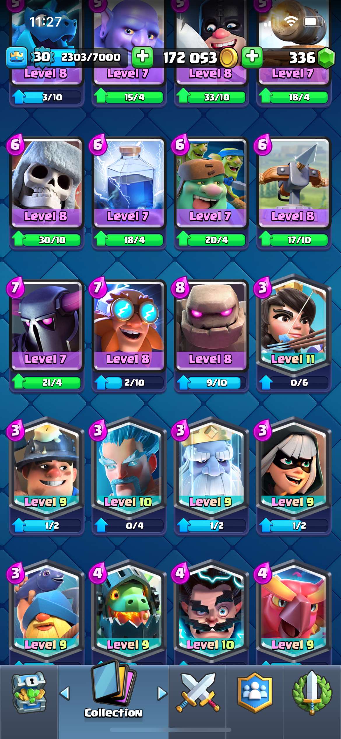 Game account sale Clash Royale