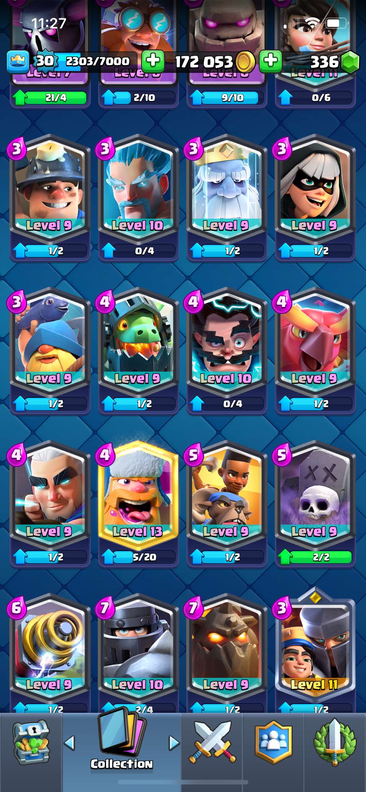 Game account sale Clash Royale