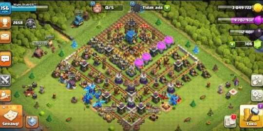 Penjualan akun permainan Clash of Clans