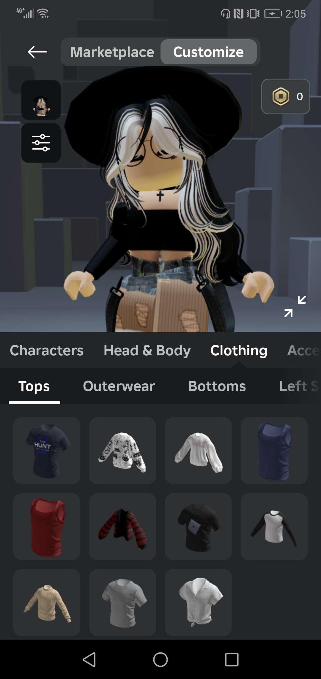 Game account sale Roblox