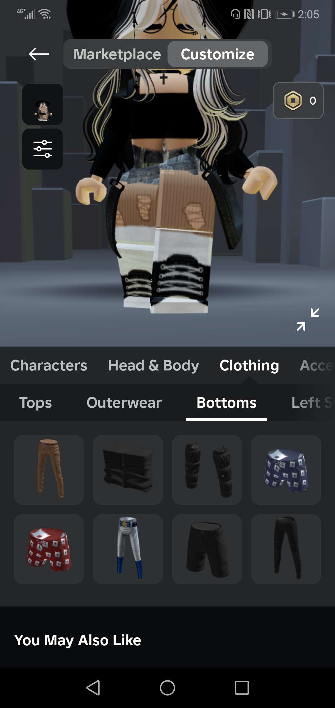 Game account sale Roblox