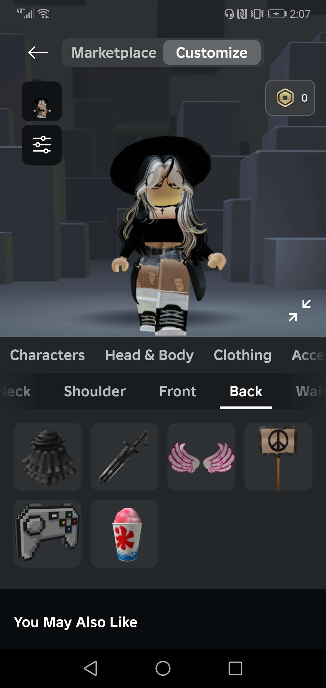 Game account sale Roblox